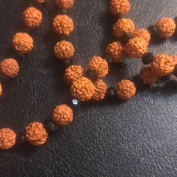 Sacred Rudraksha Meditation Mala - Picture 5 of 5